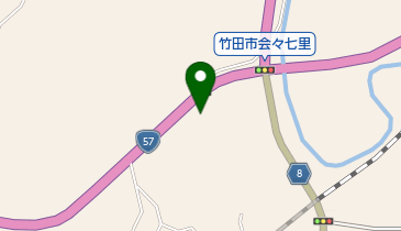 ローソン 竹田会々店の地図画像