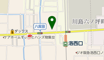 ローソン 洛西口駅北店の地図画像