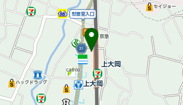 ローソン 上大岡京急店の地図画像