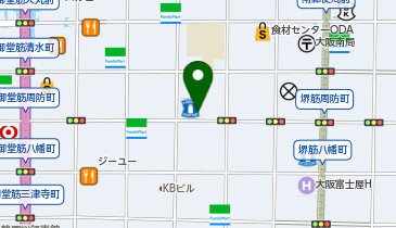 ローソン ヨーロッパ通り店の地図画像