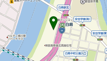 ローソン 白島北町店の地図画像