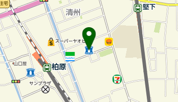 ローソン 柏原清州二丁目店の地図画像