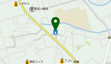 ローソン 草加弁天六丁目店の地図画像