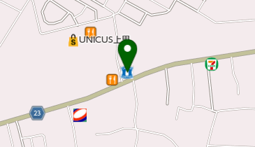 ローソン 上里古新田店の地図画像