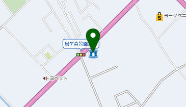 ローソン 那須塩原烏ヶ森公園前店の地図画像