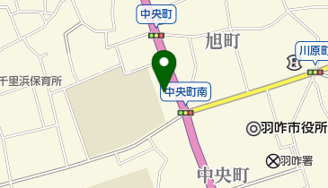 ローソン 羽咋中央町店の地図画像