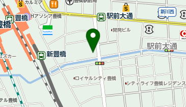 ローソン 豊橋駅前大通一丁目店の地図画像