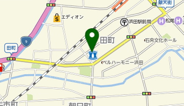 ローソン 浜田田町店の地図画像