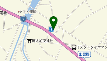 ローソン 東出雲あだかえ店の地図画像