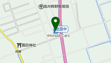 ローソン 白根高井団地店の地図画像
