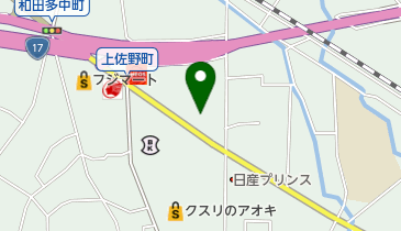 ローソン 高崎上佐野店の地図画像