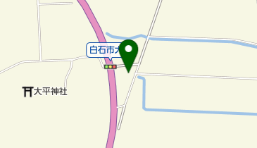 ローソン 白石大平店の地図画像