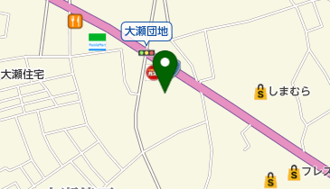 ローソン 能代大瀬店の地図画像