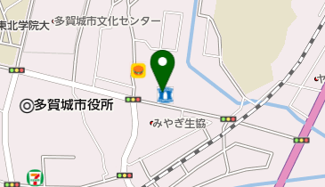ローソン 多賀城中央三丁目店の地図画像