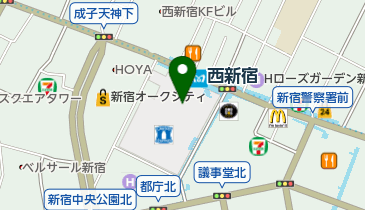 ナチュラルローソン NLS東京医科大学病院店の地図画像