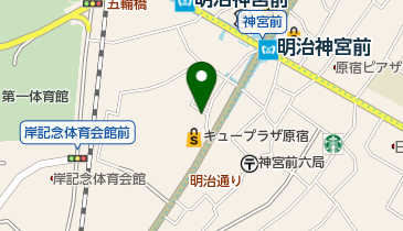 ローソン 神宮前六丁目店の地図画像