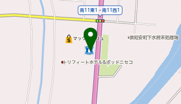 ローソン 倶知安南11条店の地図画像