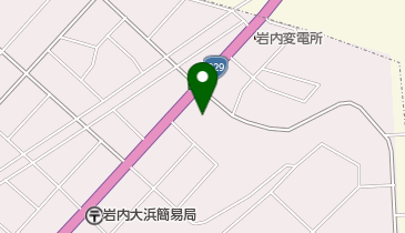 ローソン 岩内大浜店の地図画像