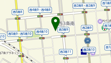 ローソン 帯広西3条南九丁目店の地図画像