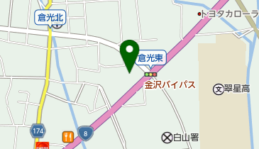 ローソン 白山倉光一丁目店の地図画像