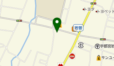 ローソン 宇都宮岩曽町店の地図画像