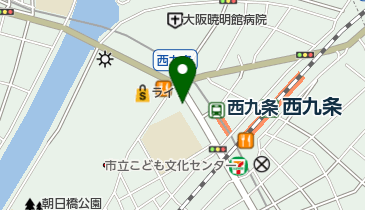 ローソン 此花西九条四丁目店の地図画像