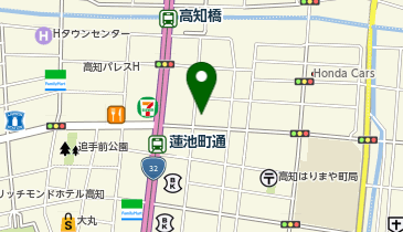 ローソン 高知はりまや三丁目店の地図画像