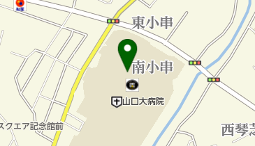 ローソン 山口大学病院店の地図画像