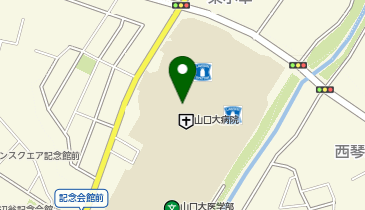 ローソンサテライト 山口大学病院B棟店の地図画像