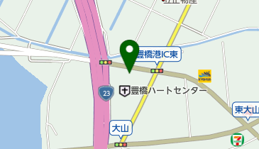 ローソン 豊橋港インター店の地図画像