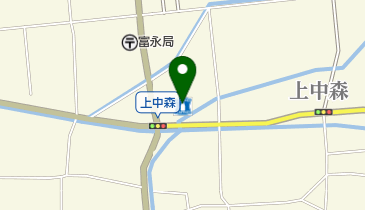 ローソン 千代田上中森店の地図画像