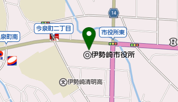 ローソン 伊勢崎市役所店の地図画像