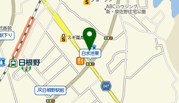 ローソン 日根野駅東店の地図画像