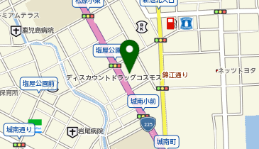 ローソン 鹿児島南林寺町店の地図画像