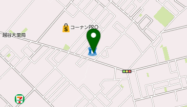 ローソン 越谷弥十郎店の地図画像