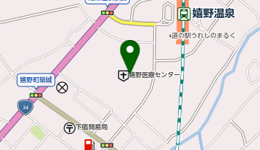 ローソンサテライト 嬉野医療センター店の地図画像