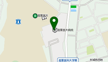ローソン 産業医科大学病院店の地図画像