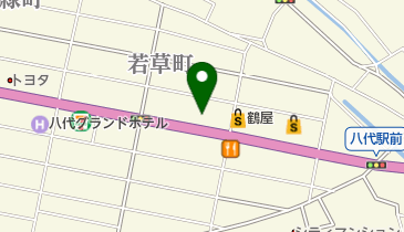 ローソン 八代旭中央通店の地図画像