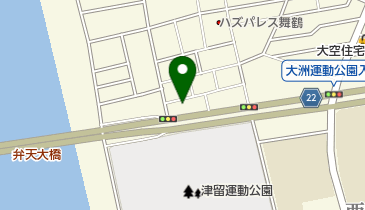 ローソン 大分大津町一丁目店の地図画像