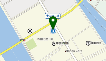 ローソン 丸亀土器町東八丁目店の地図画像