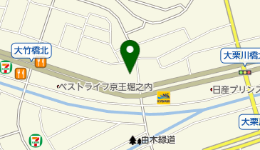 ローソン 八王子越野店の地図画像