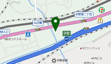 ローソン 横浜子安通二丁目店の地図画像