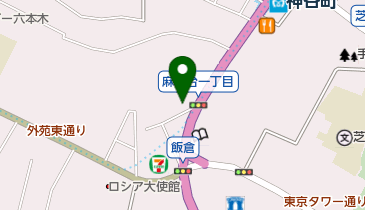 ローソン 麻布台一丁目店の地図画像