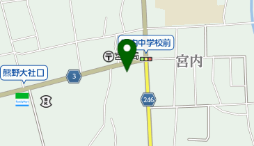 ローソン 宮内郵便局前店の地図画像