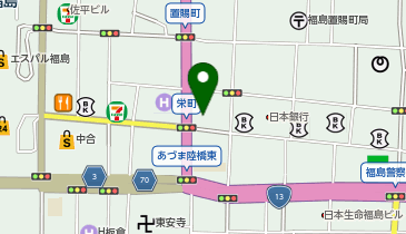 ローソン 福島駅前通り店の地図画像