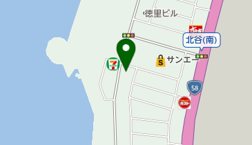 ローソン アラハビーチ前店の地図画像