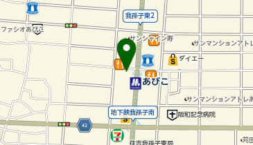 ローソン あびこ駅前店の地図画像