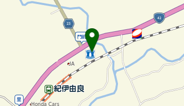 ローソン 由良町門前店の地図画像