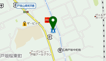 ローソン 広島戸坂中町店の地図画像