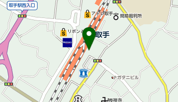 ローソン 取手駅東店の地図画像